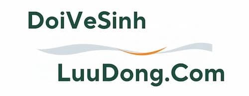 Logo Đội Vệ Sinh Nhà Cửa & Công Trình Lưu Động TpHCM